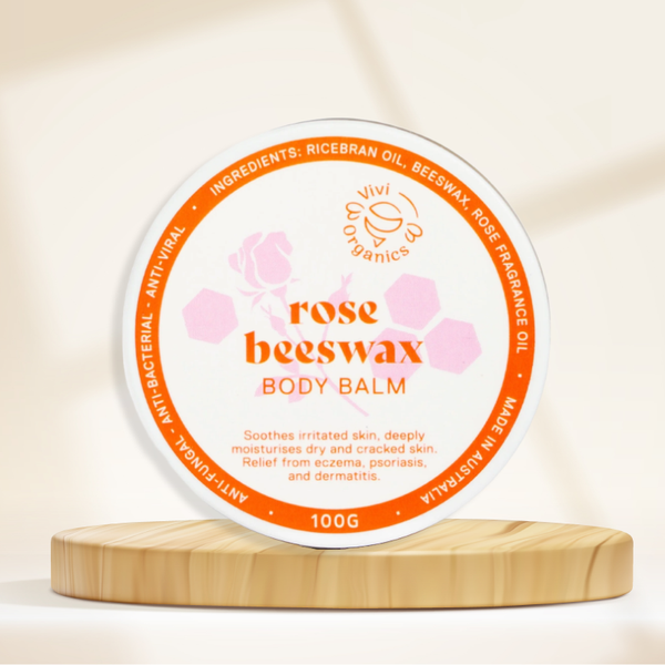 Vivi Organics Rose Beeswax Body Balm